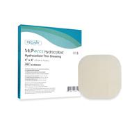 MedVanceTM Pansement mince hydrocolloïde - Adhésif hydrocolloïde 10 cm x 10 cm Boîte de 5 pansements