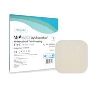 MedVanceTM Pansement mince hydrocolloïde - Adhésif hydrocolloïde 15 cm x 15 cm Boîte de 5 pansements
