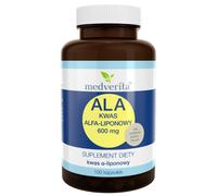 Medverita Alpha Lipoic Acid (ALA) 600 mg - 100 Capsules