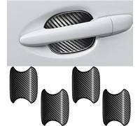 【MEDZUK】 Compatible avec Ford Transit Custom 2018-2022 2023 Anti Rayure Film de Protection Poignée Porte Voiture Protecteur Accessoires (4 pièces)