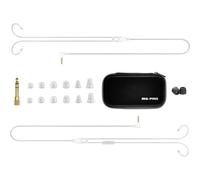 MEE audio M6 PRO Ecouteurs intra-auriculaire micro-casque, suppression du bruit, résistant à la sueur transparent