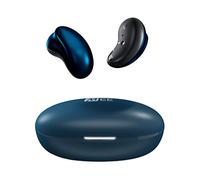 MEE audio Pebbles Écouteurs sans Fil véritables - Bluetooth 5.3 Profil Bas dans l'oreille léger avec Microphone et réduction du Bruit des appels pour Les entraînements (Bleu)