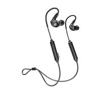 MEE audio X6 Generation 2, Casque Bluetooth résistant à la Transpiration (IPX5), autonomie de 8 Heures, Micro intégré, écouteurs pour la Course, la Gym et Le Sport - Gris métallisé