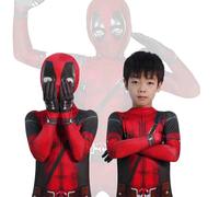 meec Combinaison d'Halloween Heroes 2024 - Costume de cosplay - Imprimé 3D - Combinaison avec casque pour garçons - Costume de cosplay - Pour enfants garçons
