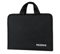 MEEDEDEN Sac à croquis: Trousse portfolio artistique portable pour carnets de croquis 22,9 x 30,5 cm et blocs d'aquarelle - Trousse de voyage zippée pour pinceaux, stylos, crayons et fournitures d'art