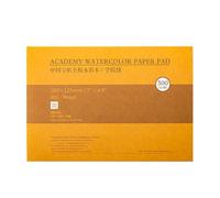 MEEDEN Carnet Aquarelle 18 x 12.5cm : 20 Feuilles de Carnet de Papier Aquarelle 100% Coton - Grain Torchon - 300 gsm Bloc de Papier Aquarelle sans Acide pour Aquarelle Gouache Encre