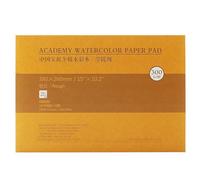 MEEDEN Carnet Aquarelle 38 x 26cm : 20 Feuilles de Carnet de Papier Aquarelle 100% Coton - Grain Torchon - 300 gsm Bloc de Papier Aquarelle sans Acide pour Aquarelle Gouache Encre