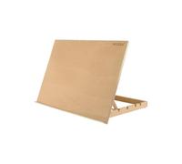 MEEDEN Chevalet de bureau extra grand : 50,8 cm x 76,2 cm Support de planche à dessin en bois de hêtre portable - Chevalet de dessin et de croquis réglable sur 5 positions