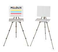 MEEDEN Chevalet de Peinture pour Aquarelle: Trépied Portable pour Voyage - Pliable pour Adulte Débutant et Artiste