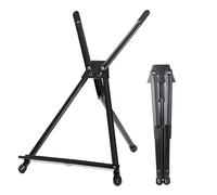 MEEDEN Chevalet de table, chevalet en métal pour peinture et affichage, chevalet de peinture en aluminium, pliable et portable pour toile, peintures, photos, livres, panneaux