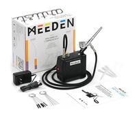 MEEDEN Kit de Compresseur Aerographe: Aerographe Kit Complet Portable - 0.5mm Pistolet Aérographe Portable pour Peinture, Maquillage, Ongles, Tatouages