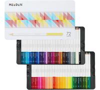 MEEDEN Lot de 72 Crayons de Couleur pour Artistes Adultes | Crayons de couleur haute pigmentation pour arts et bricolage-Application douce, mélange et superposition des couleurs faciles