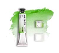 MEEDEN Peinture Aquarelle Professional Artist : Vert Sève - Tube Aquarelle de 15 ml/0,5 oz, Pigment Semi-Humide et Demi-Moule Vide Assorti pour les Artistes Pros
