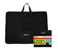 MEEDEN Portfolios d’Artiste Cas 81 x 106 cm, Imperméable, 600D Oxford Cloth, Portefeuille d'art Noir, Porte-Documents pour œuvres d'art, Dessin, Toile, Photographie