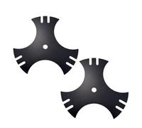 MEEIHUI Lame de débroussailleuse 781-0748 781-0748-0637 pour débroussailleuse Craftsman Troy-Bilt MTD - Lame de trancheuse Tri-Star de 22,9 cm pour débroussailleuse à gaz B&S Sears McLane remplace 40