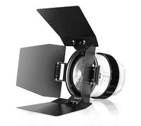 MEELMAXX Lentille de Fresnel avec Monture Bowens pour Lampe vidéo COB, Angle de Zoom 10°-45°, éclairage de Sortie Continue pour Photographie filmant, Outil de Mise en Forme d'éclairage pour