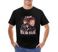 MEELOVE I-Love-Oscar-Isaac-Pedro-Pascal-Cursed-Fan-Collage-T-Shirt-Oversized-t-Shirt-Oversized-t Black XL