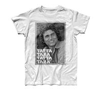 MEELOVE Mens T-Shirt Charles Ingalls Little House on The Prairie Little House on The Prairie White L