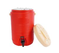 MEELRYD Distributeur de boisson isotherme de 15,4 l, bouteille isotherme, 8 heures de conservation de la chaleur, distributeur de boissons thermiques pour boissons chaudes et froides avec robinet pour