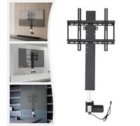MEELRYD Élévateur TV motorisé longueur 27,56 pouces pour 26-57", levage téléviseur avec télécommande max 50 kg, montage mural pour meuble TV universel