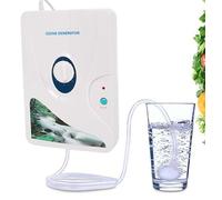 MEELRYD Générateur d'ozone 600 mg/h - Purificateur d'air professionnel à l'ozone - Déodorant - Stérilisateur d'eau avec minuterie pour fumée, odeurs d'animaux domestiques, odeurs de cuisine, nettoyage