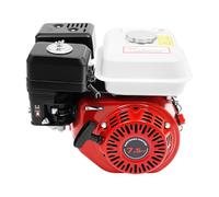 MEELRYD Moteur à essence 7,5 CV 4 temps, 3 kW 3600 tr/min, moteur sur pied, moteur à kart, pompe à eau à essence, démarreur manuel, moteur sur pied avec fonction de protection contre les manques