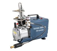 MEELRYD PCP Compresseur d'air haute pression 300 bar 30 MPa 1800 W avec refroidissement à eau, pompe à air PCP 50 l/min 4500 PSI pour bouteille de plongée Paintball Airgun