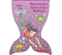 Meereszauber-Malblock: Glitzersticker (Nella Nixe)