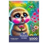 Meerkat, Puzzle De 1000 Pièces, Activité Sociale Interactive Encourageant Collaboration Et Challenge, Idéal pour Jeux Familiaux Ou Sessions Entre Amis, Adapté Aux 12 Ans Et Plus, 38x26cm/1000pcs