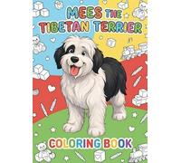 Mees the Tibetan Terrier Coloring Book