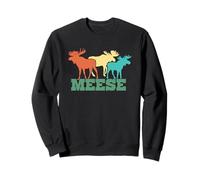 Meese - Jeu de Mots Amusant pour la Chasse au cerf, l'élan et l'élan Sweatshirt