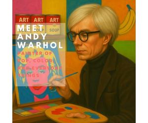 Meet Andy Warhol: Painter of Pop, Color, and Everyday Things