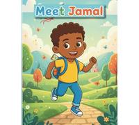 Meet Jamal: Future All-Star Jamal shows his skill in sports and games. A classic African American coloring book giving of great Black Boy Joy vibes