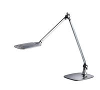Meet Lampe de bureau Jim - Led intégrée - Bras articulé - Tête orientable - Argent