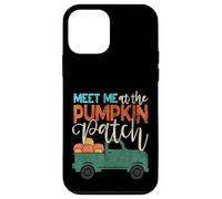 Meet Me at The Pumpkin Patch Pickup Tenue de Noël Coque pour iPhone 12 Mini