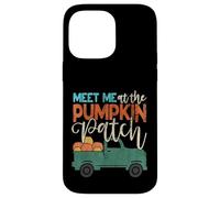 Meet Me at The Pumpkin Patch Pickup Tenue de Noël Coque pour iPhone 14 Pro Max