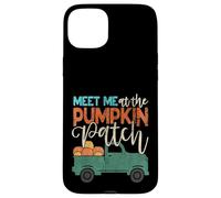 Meet Me at The Pumpkin Patch Pickup Tenue de Noël Coque pour iPhone 15 Plus