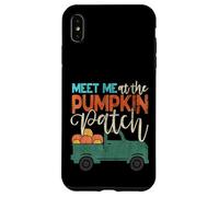 Meet Me at The Pumpkin Patch Pickup Tenue de Noël Coque pour iPhone XS Max