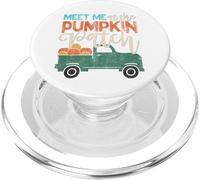 Meet Me at The Pumpkin Patch Pickup Tenue de Noël PopSockets PopGrip pour MagSafe