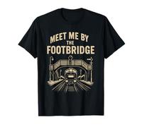 Meet Me by The Footbridge | Citation Railfan T-Shirt