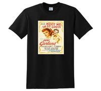 Meet ME in St Louis T Shirt 1944 Judy Garland DVD Cover Medium LARGEBlackL