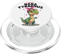 Meet Nanatyrannus Funny Dinosaur Grandma Design PopSockets PopGrip pour MagSafe