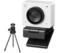 Meet Se Webcam 1080P 100Fps Pour Pc, Webcam Usb Avec Suivi Ai, Microphone, Trépied, Hdr Décalé, Mode Beauté, Caméra De Streaming Plug&Play Pour Ordinateur Portable/Bureau, Conférence Blanc