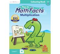 Meet the Math Facts - Multiplication Level 1 Colouring Book