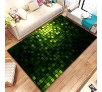 MeeTe Tapis 3D Block World pour Salon 120 X 160 Cm, Tapis De Chambre, Lavable en Machine, Antidérapant, Doux Et Moelleux, Motif Tie-Dye (Style 03,120x160cm)