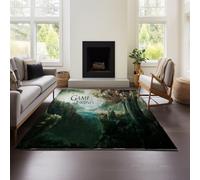 MeeTe Tapis 3D Cool Line Light Style Game of Thrones - Paillasson Indispensable pour Chambre D'adolescent, Salle De Jeux Vidéo Et Salle De Sport Électronique. (GOF 03,150x200 cm)