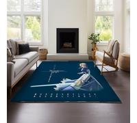 MeeTe Tapis De Nuit FateStay pour Salon, Lavable, Imperméable, pour Chambre À Coucher, Couleur Unie, Léger, Luxueux Et Haut De Gamme (FN 03,150x200 cm)
