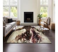 MeeTe Tapis De Nuit FateStay pour Salon, Lavable, Imperméable, pour Chambre À Coucher, Couleur Unie, Léger, Luxueux Et Haut De Gamme (FN 02,60x90 cm)