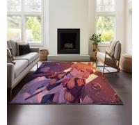 MeeTe Tapis De Salon Azur Lane, Canapé, Table Basse, Tapis De Sol Haut De Gamme, Léger Et Luxueux, pour Chambre À Coucher, Chevet, Couverture Lavable (AZ 03,100x150cm)