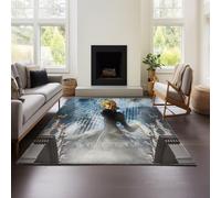 MeeTe Tapis De Salon, Canapé, Table Basse, Tapis De Sol Haut De Gamme, Léger Et Luxueux, pour Chambre À Coucher, Chevet, Couverture Lavable (FN 02,45x120cm)
